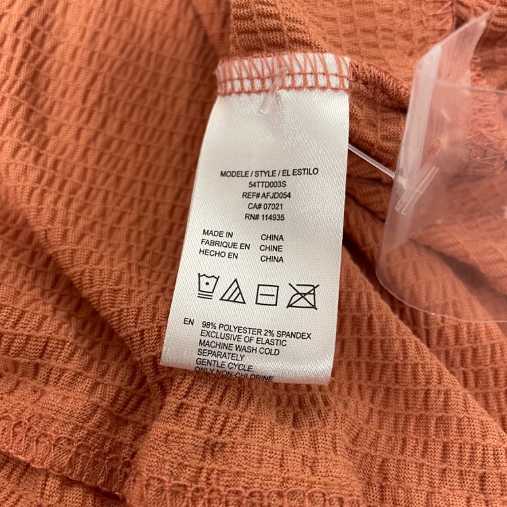 Mid-Length Dress Peach Orange RD Style Women’s Size Medium NEW - Picture 13 of 14